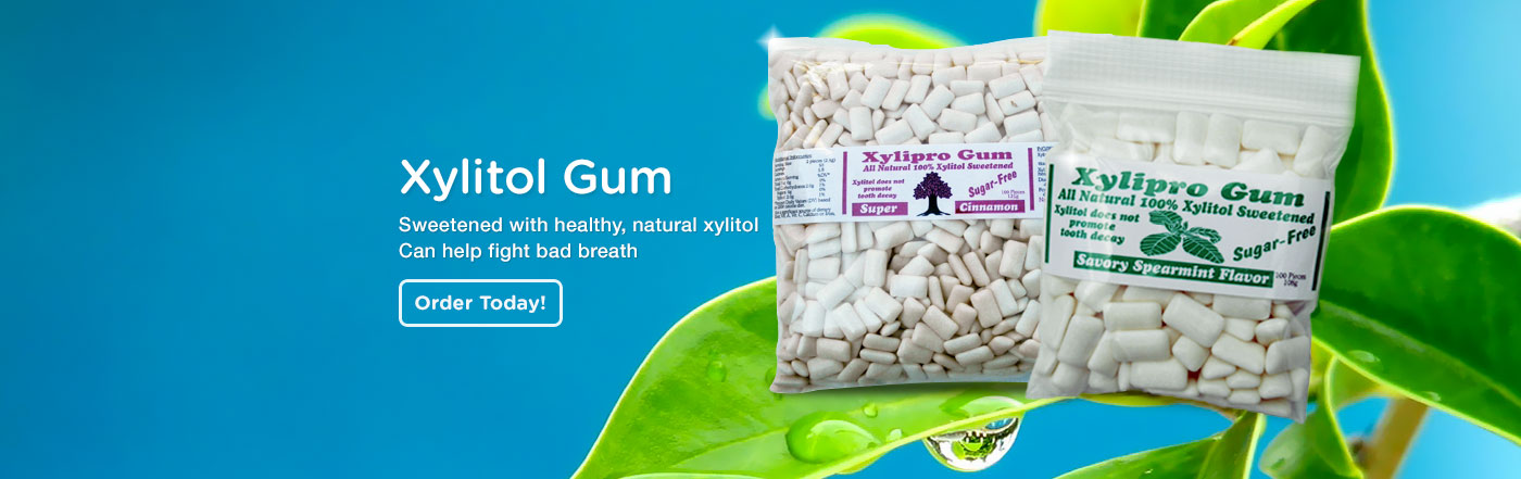 Xylitol Pro Nature's Provision Chewing Gum Products