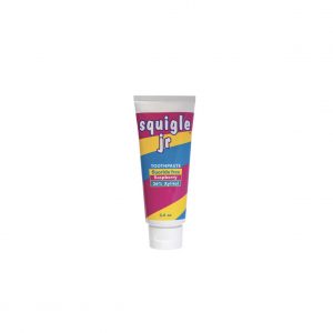 Squigle Junior® Raspberry Fluoride-Free Xylitol Toothpaste